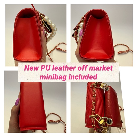 ๐ฏ GUCCI GG Red Monogram Leather 6-Key Wallet w: auth cert - Picture 10 of 14